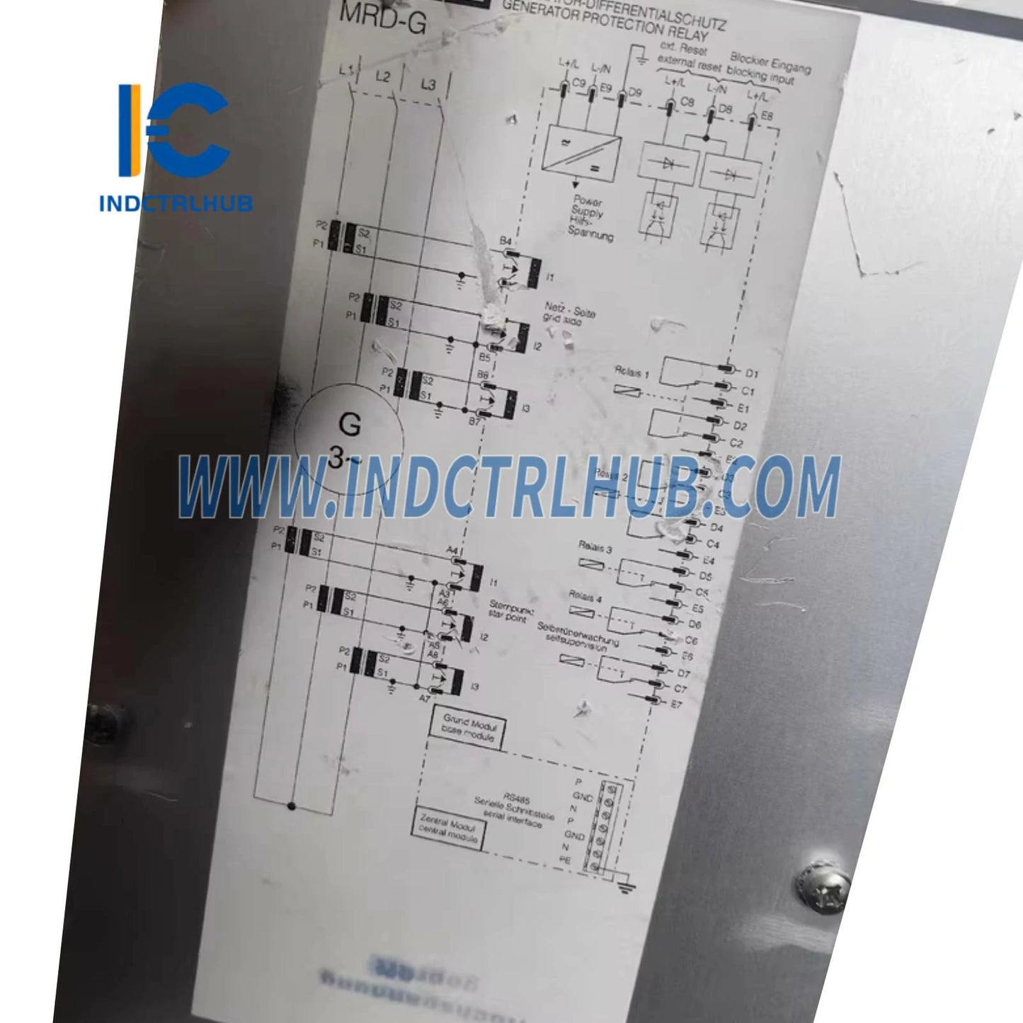 Woodward MRD1G5MA Motorschutzrelais