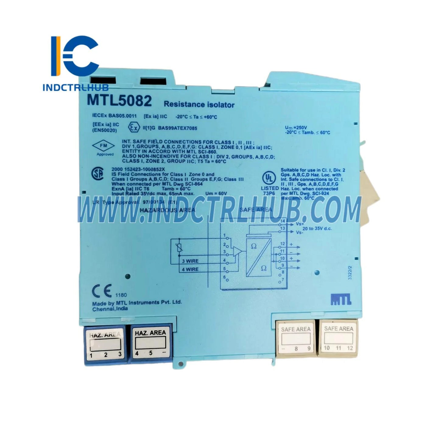 Honeywell MTL 5082 מבודד התנגדות