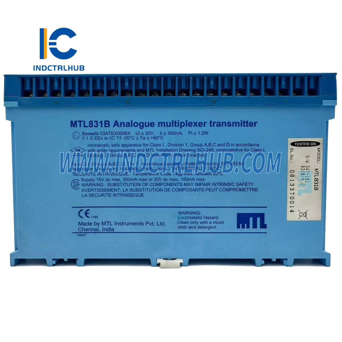 MTL MTL831B Analógový multiplexný vysielač