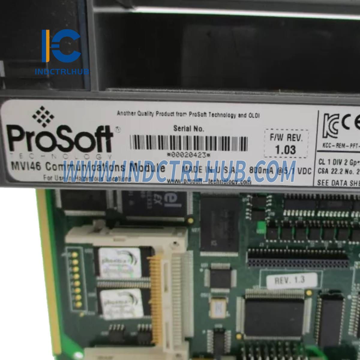 ProSoft MVI46-MCM SLC platforma Modbus komunikačný modul