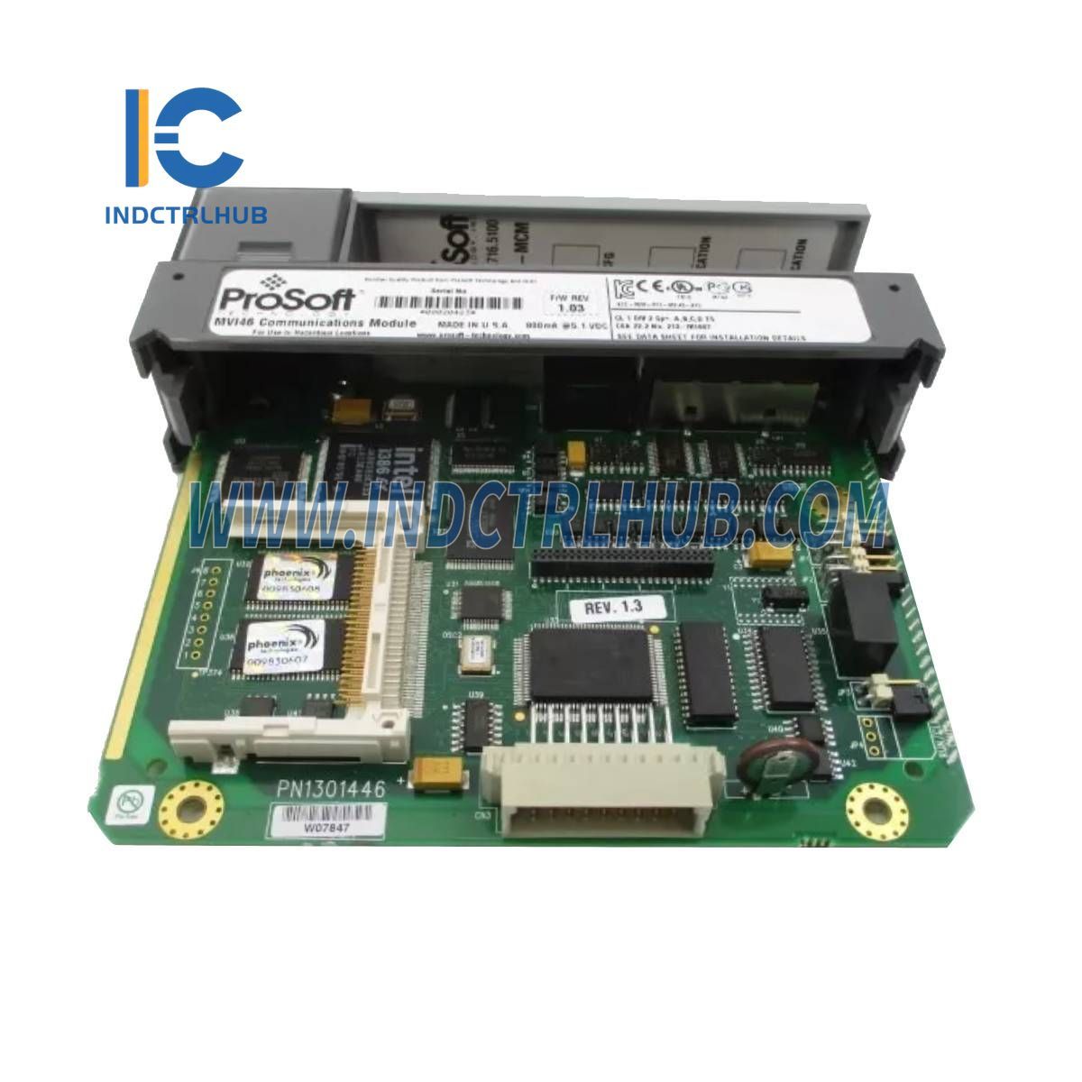 ProSoft MVI46-MCM SLC platforma Modbus komunikačný modul