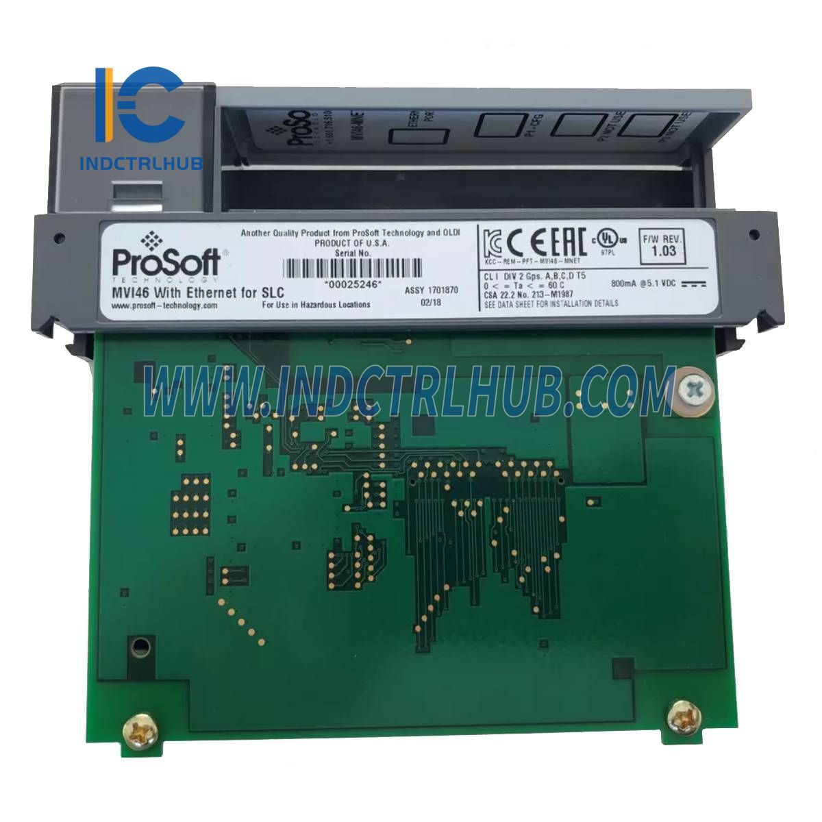 ProSoft MVI46-MNET Modbus TCP/IP Interface Module