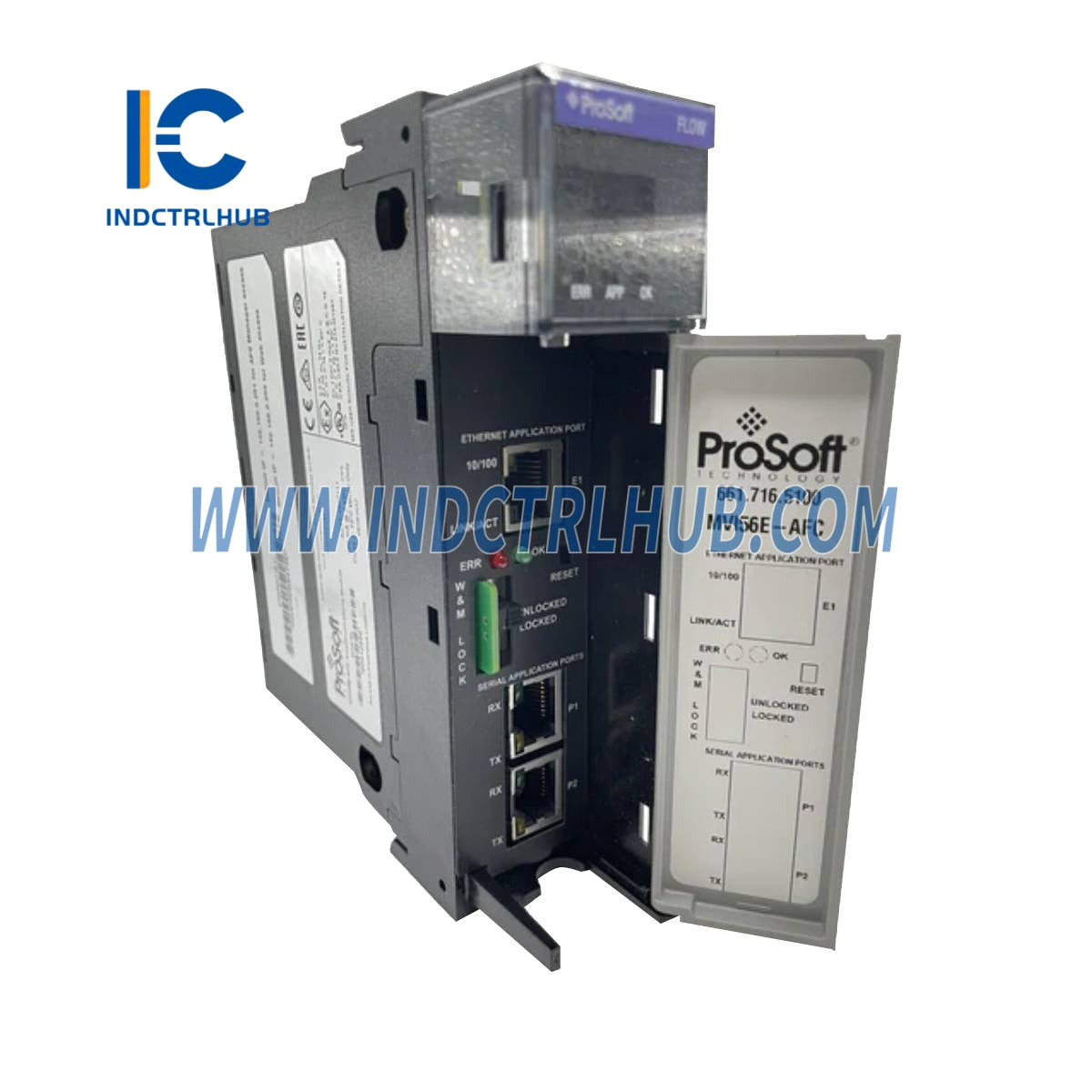 ProSoft MVI56E-AFC Vylepšený počítač prietoku kvapalín a plynov pre ControlLogix