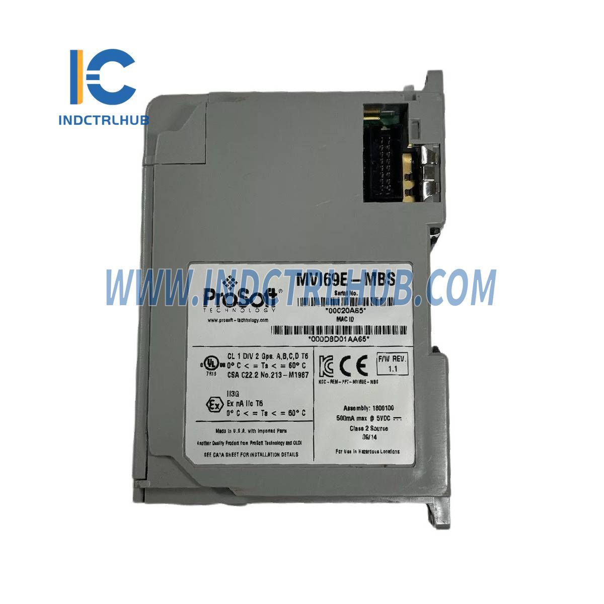 ProSoft MVI69E-MBS Modbus sériový rozšírený komunikačný modul