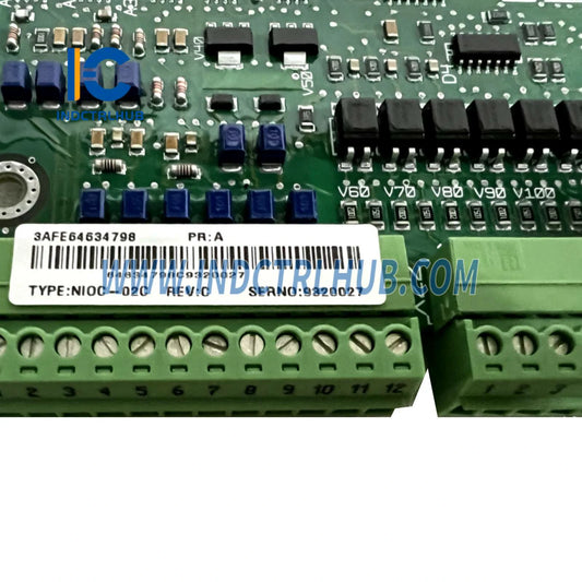 3AFE64634798 | ABB NIOC-02C I/O komunikācijas saskarnes modulis