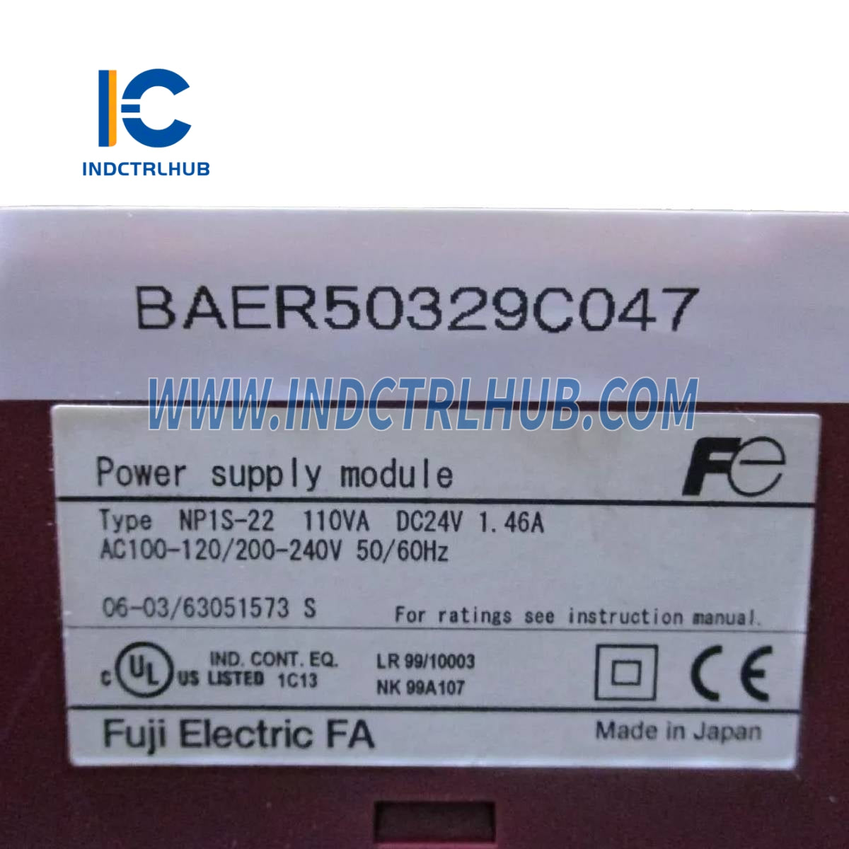 Fuji Electric NP1S-22 Power Supply Module