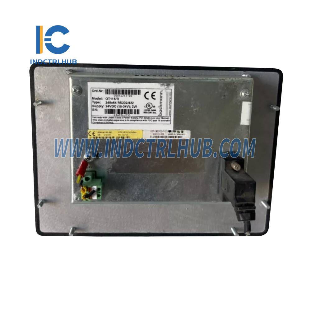 OT115/R Bachmann Operator terminal OT100 series - Operator terminal OT100 series