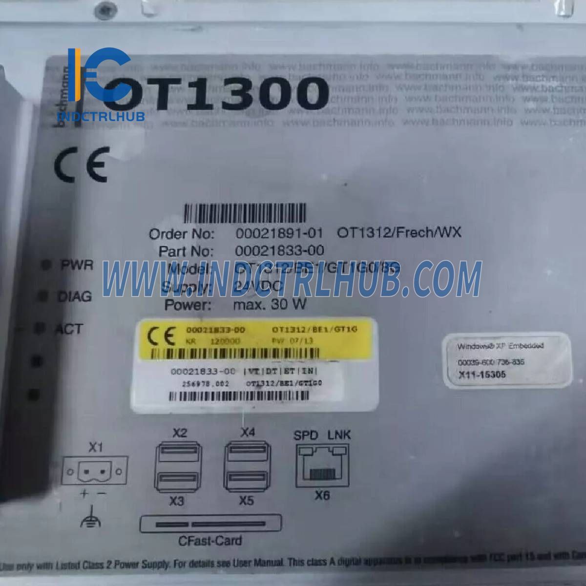 OT1300 Bachmann operačný terminál série