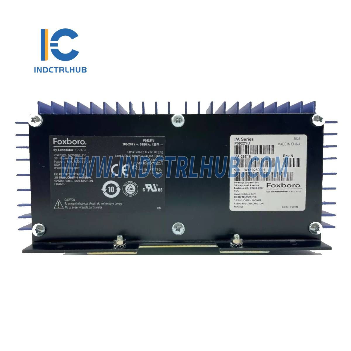 Foxboro P0922YU Standard 200 sorozat tápegység