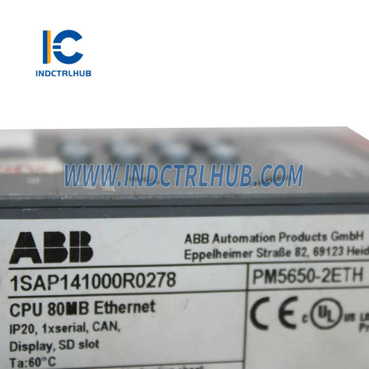 1SAP141000R0278 | ABB PM5650-2ETH Processor module
