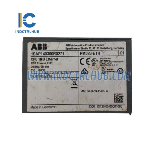 1SAP140300R0271 | ABB PM583-ETH procesorový modul