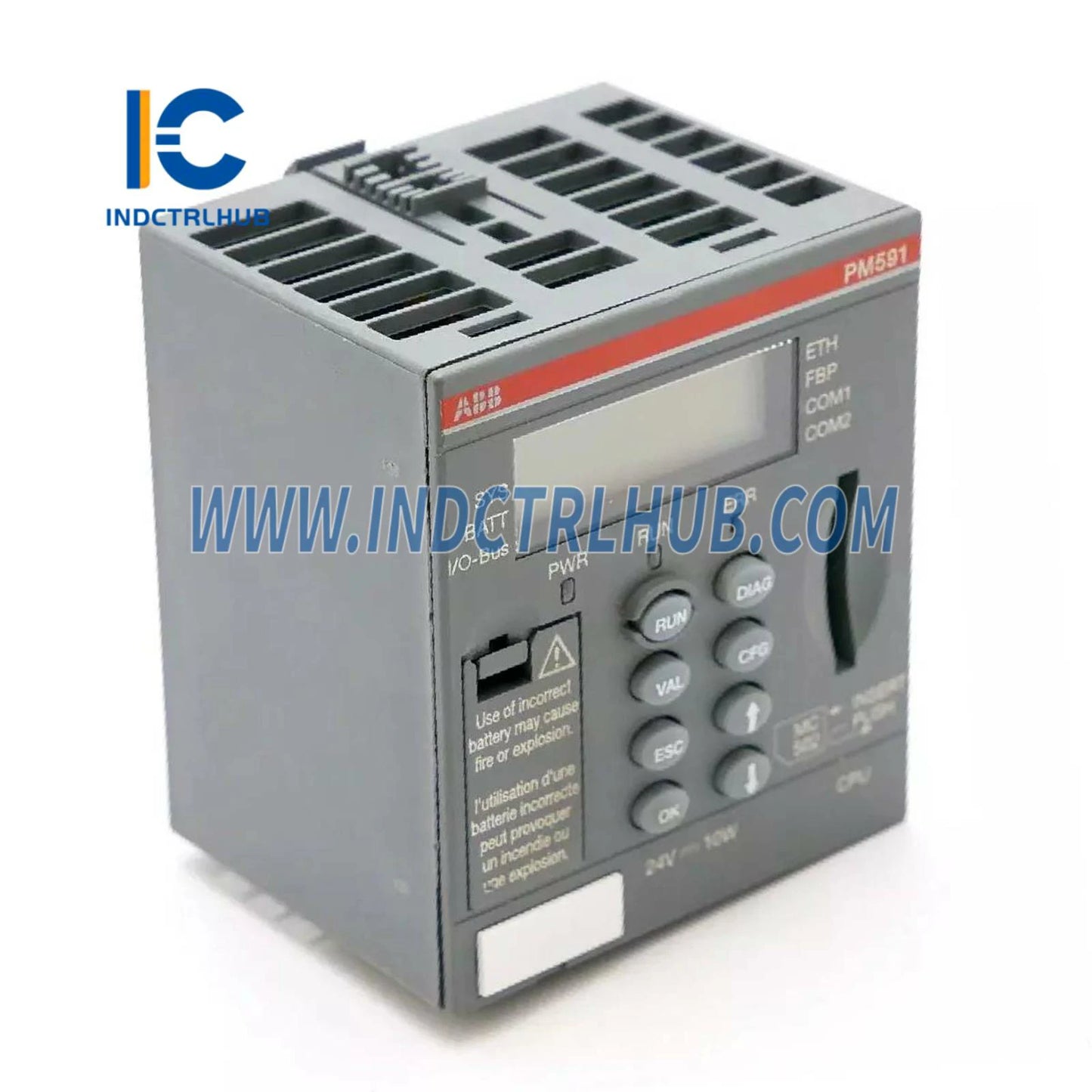 ABB PM591-ETH AC500 PLC Processor | 1SAP150100R0271