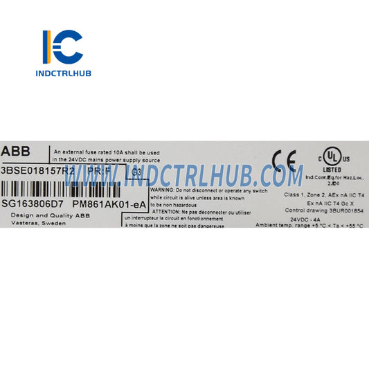 PM861AK01 | ABB AC 800M Processor Unit Kit