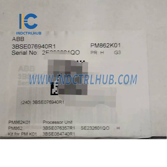 3BSE076940R1 | ABB PM862K01 Procesorová jednotka