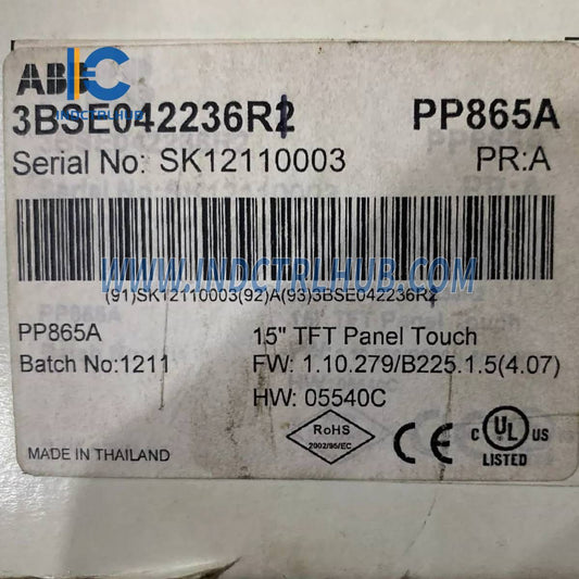 3BSE042236R1 | ABB PP865 Operator Panel 800 Pre-Owned