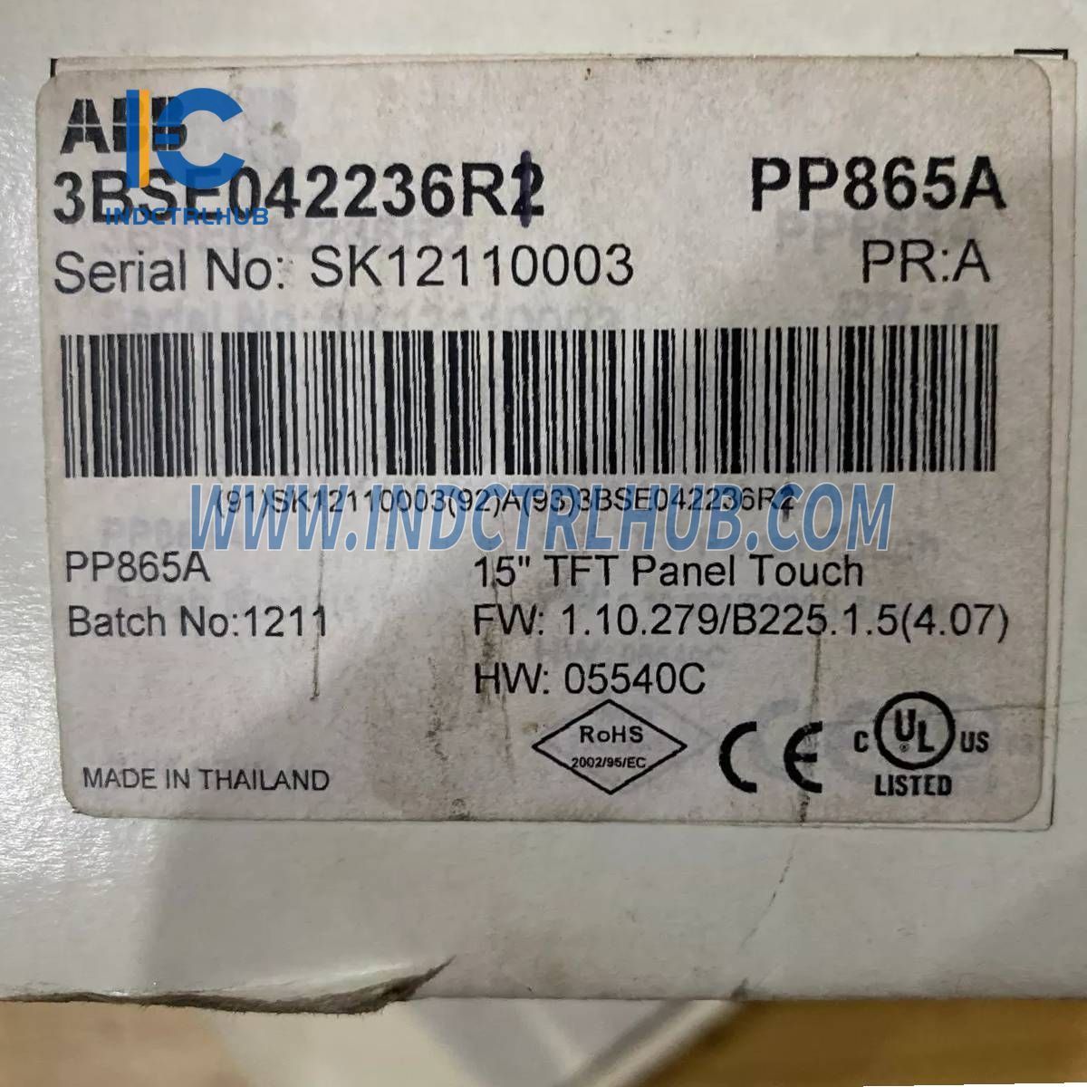 3BSE042236R2 | ABB PP865A Touch Panel