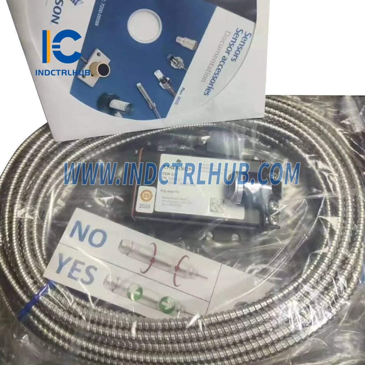 Emerson EPRO PR6423/013-030+CON021 ממיר אות זרם אדדי עם חיישן