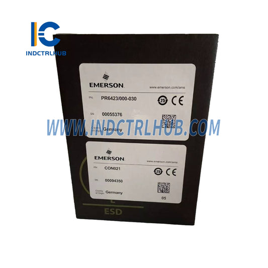 Emerson EPRO PR6423/000-030+CON021 ממיר אות זרם אדדי עם חיישן