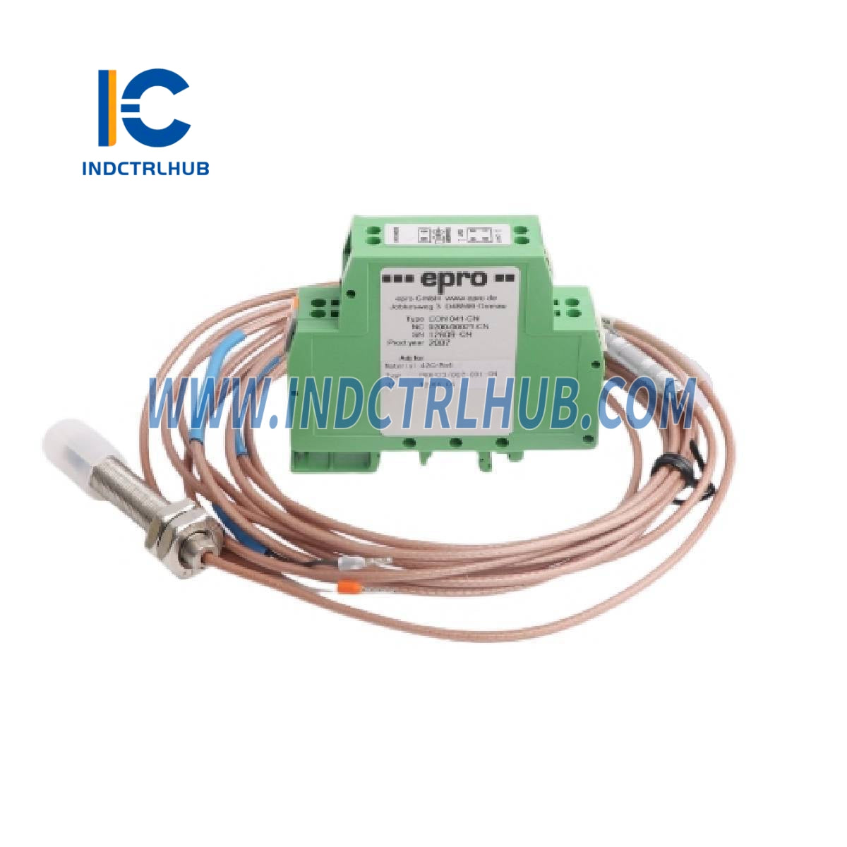 Emerson EPRO PR6423/002-001+CON041 ממיר אות זרם אדדי עם חיישן