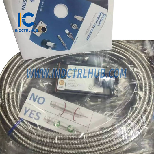 ממיר אות זרם אדדי Emerson EPRO PR6423/010-030+CON021 עם חיישן