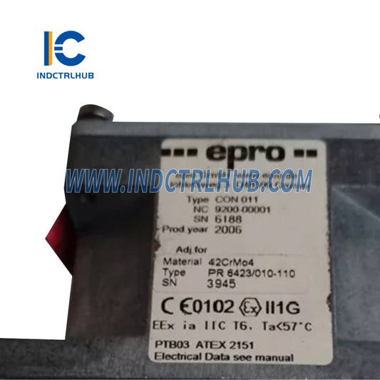 חיישן זרם אדדי 8 מ"מ Emerson EPRO PR6423/010-110