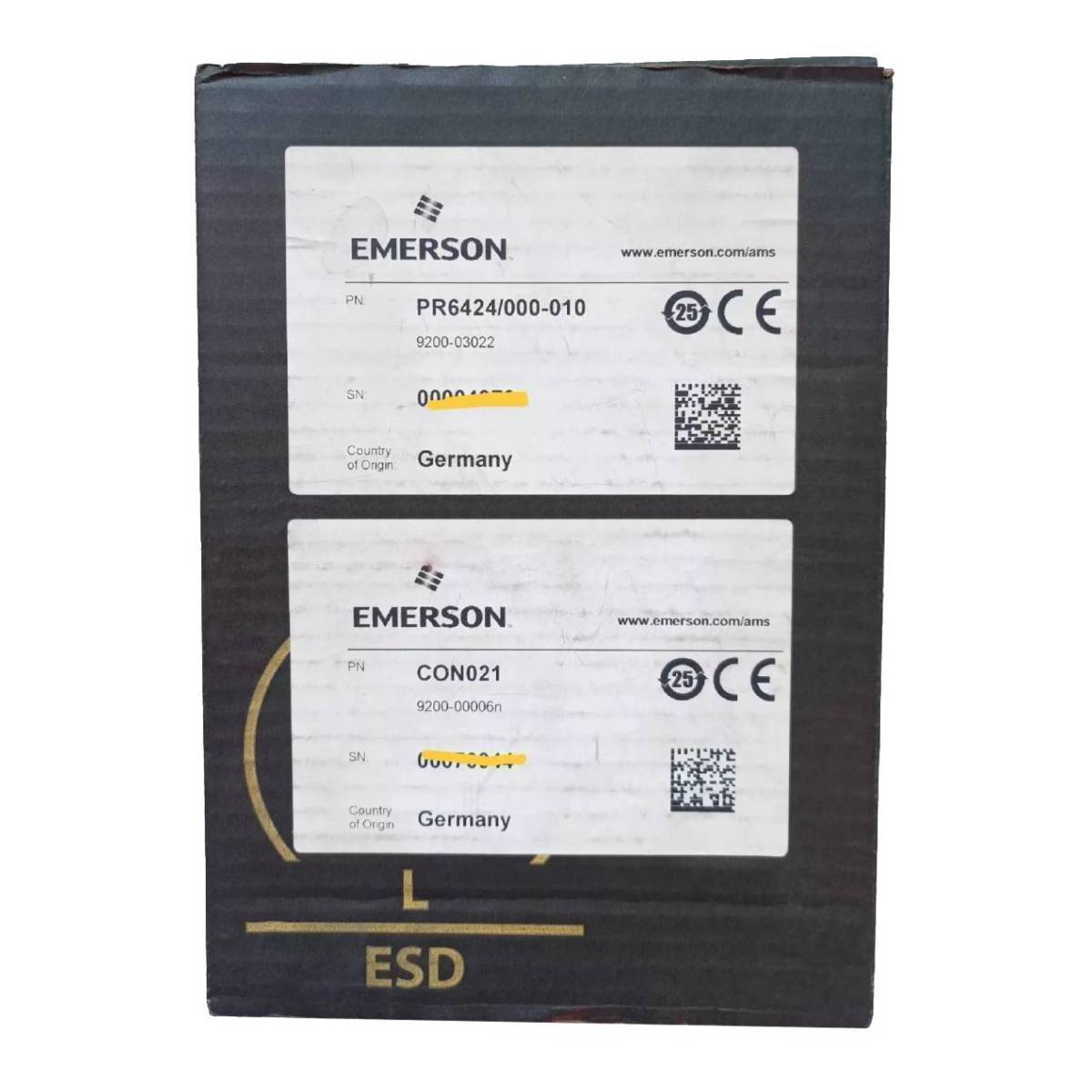 Emerson EPRO PR6424/000-010+CON021 Eddy Current Signal Converter with Sensor