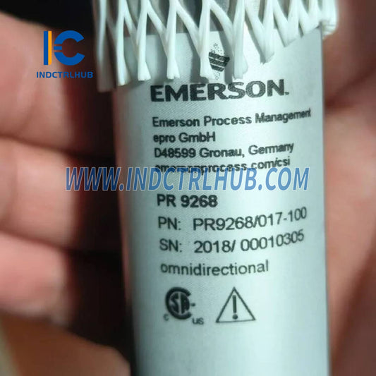 Emerson EPRO PR9268/017-100 Electrodynamic Velocity Sensor