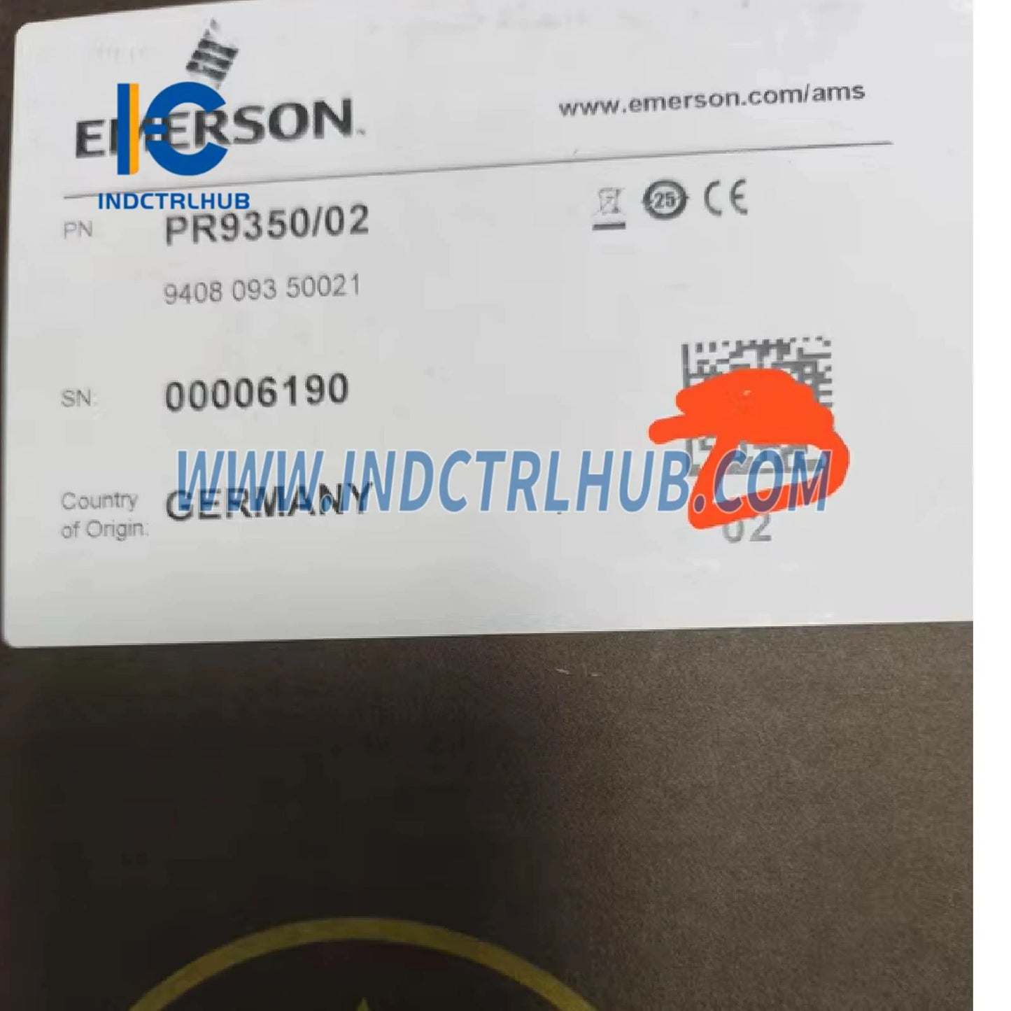 Emerson EPRO PR9350/02-S2 Induktív Elmozdulásérzékelő