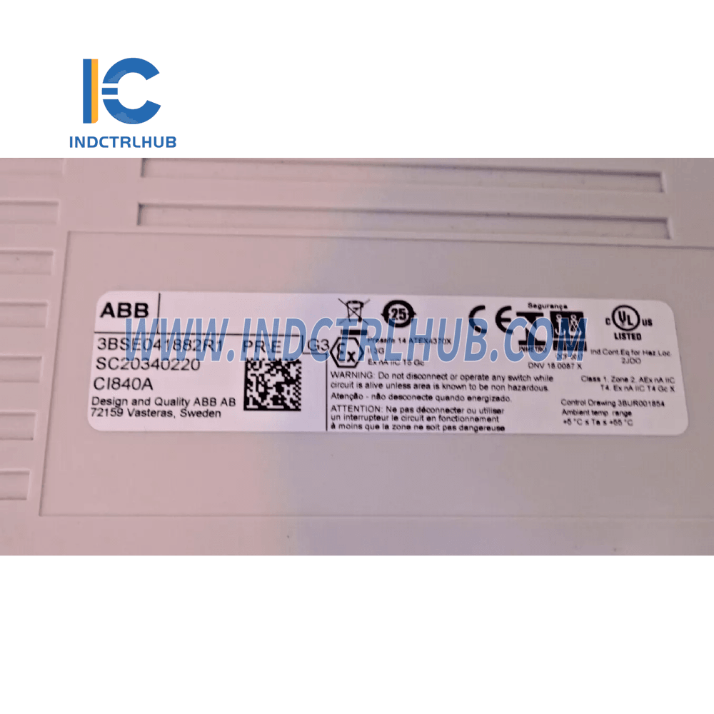 3BSE041882R1 | ABB CI840A ממשק תקשורת Profibus מיותר