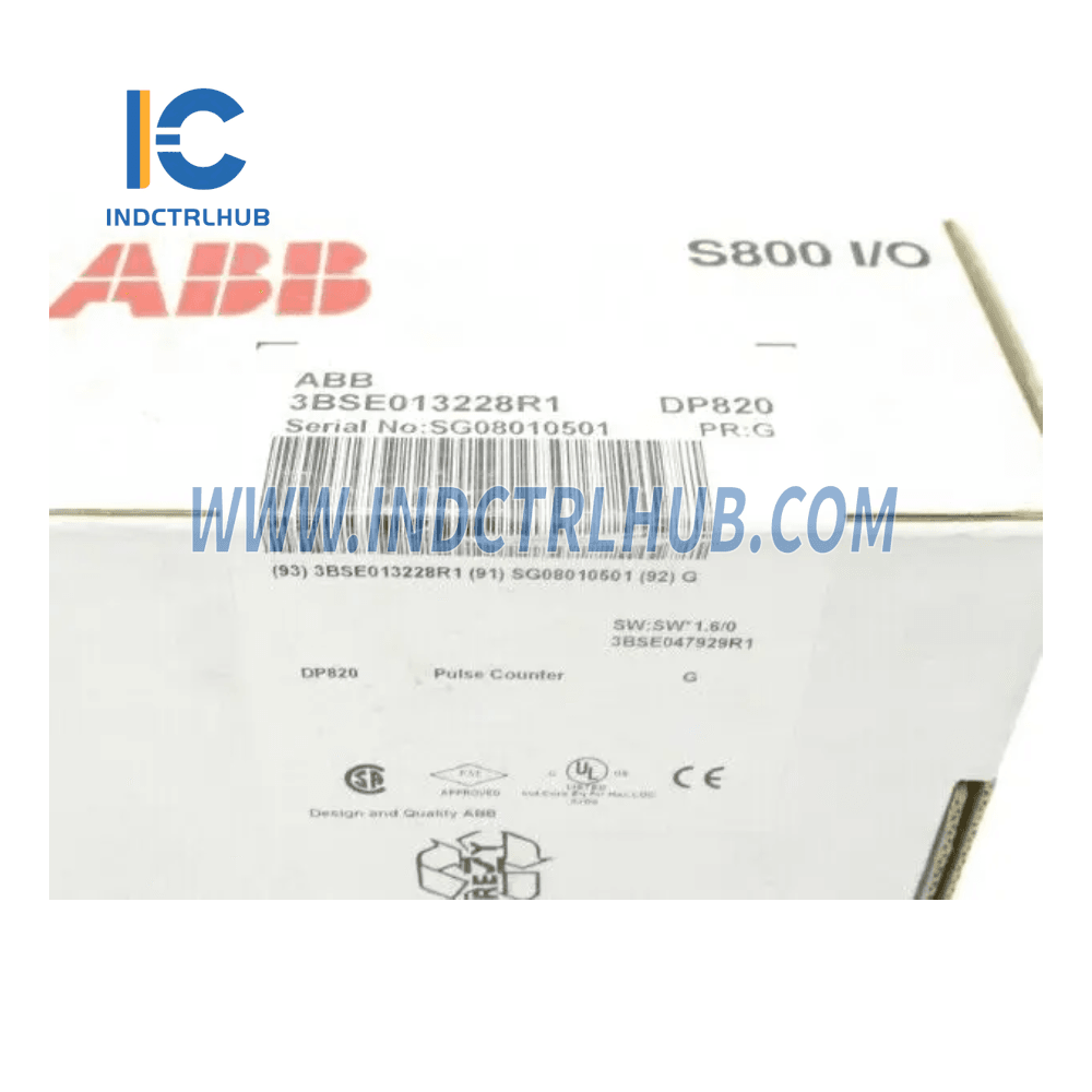 3BSE013228R1 | ABB Pulse Counter DP820 - PLC & DCS