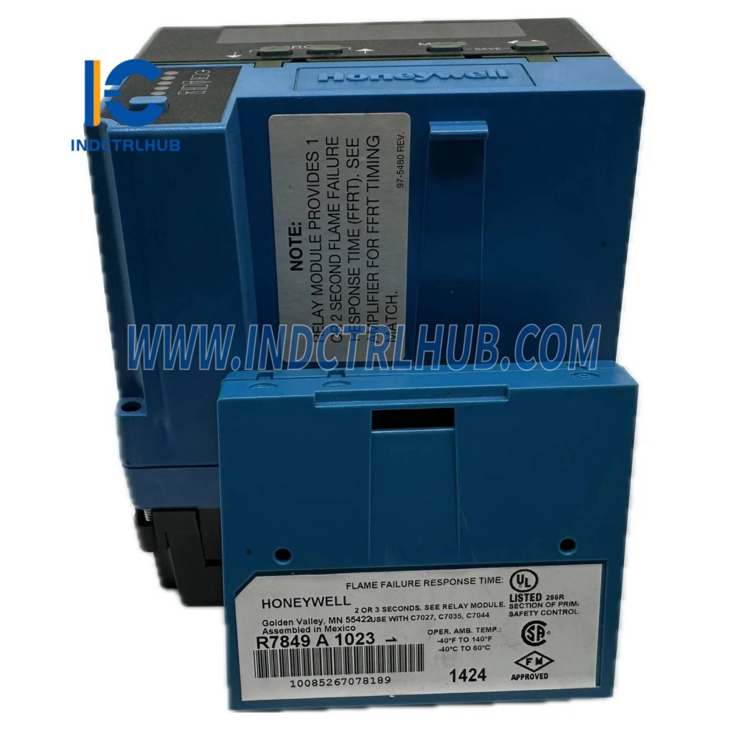 Honeywell R7849A1023 גילוי להבה למערכות בקרה של מפעילי בעירה