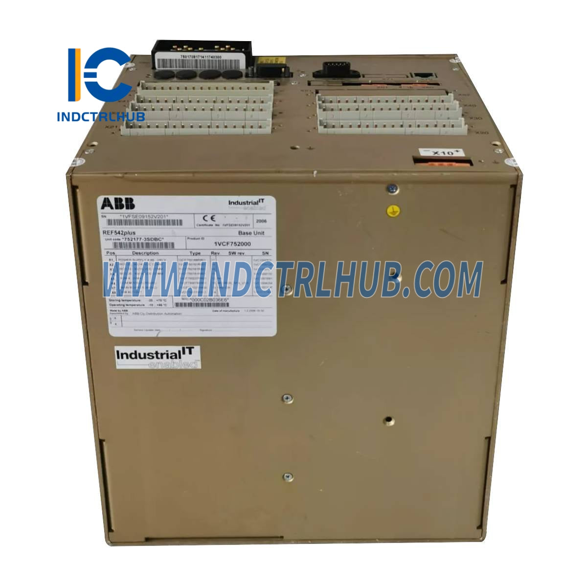 REF542PLUS | ABB 1VCF752000 HMI