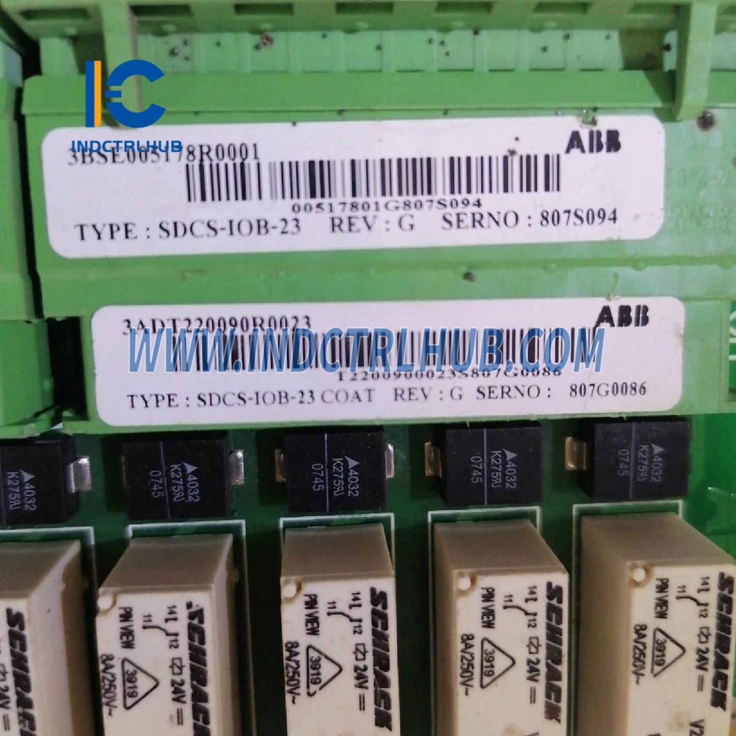 3ADT783044R0003 | Bảng I/O Kỹ Thuật Số Cách Ly Ngoài ABB SDCS-IOB-23
