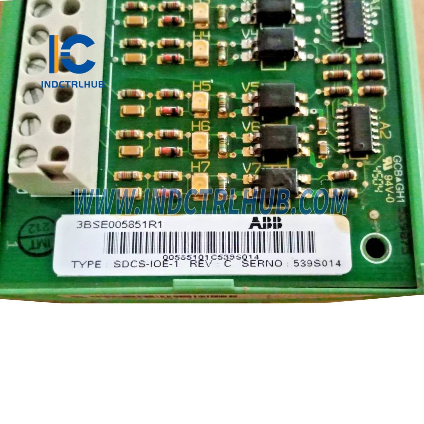 3BSE005851R0001 | ABB SDCS-IOE-1 وحدة توسيع الإدخال/الإخراج SDCS-IOE-1
