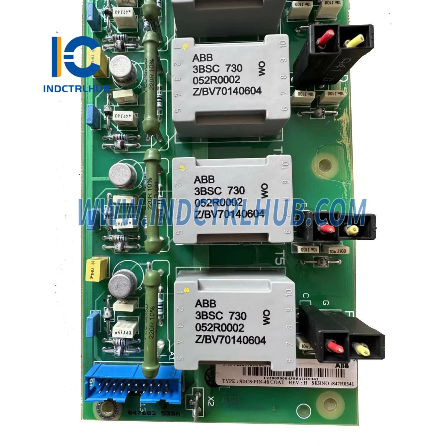 3BSE004939R1012 | Placa transformadora de pulsos ABB SDCS-PIN-48-SD