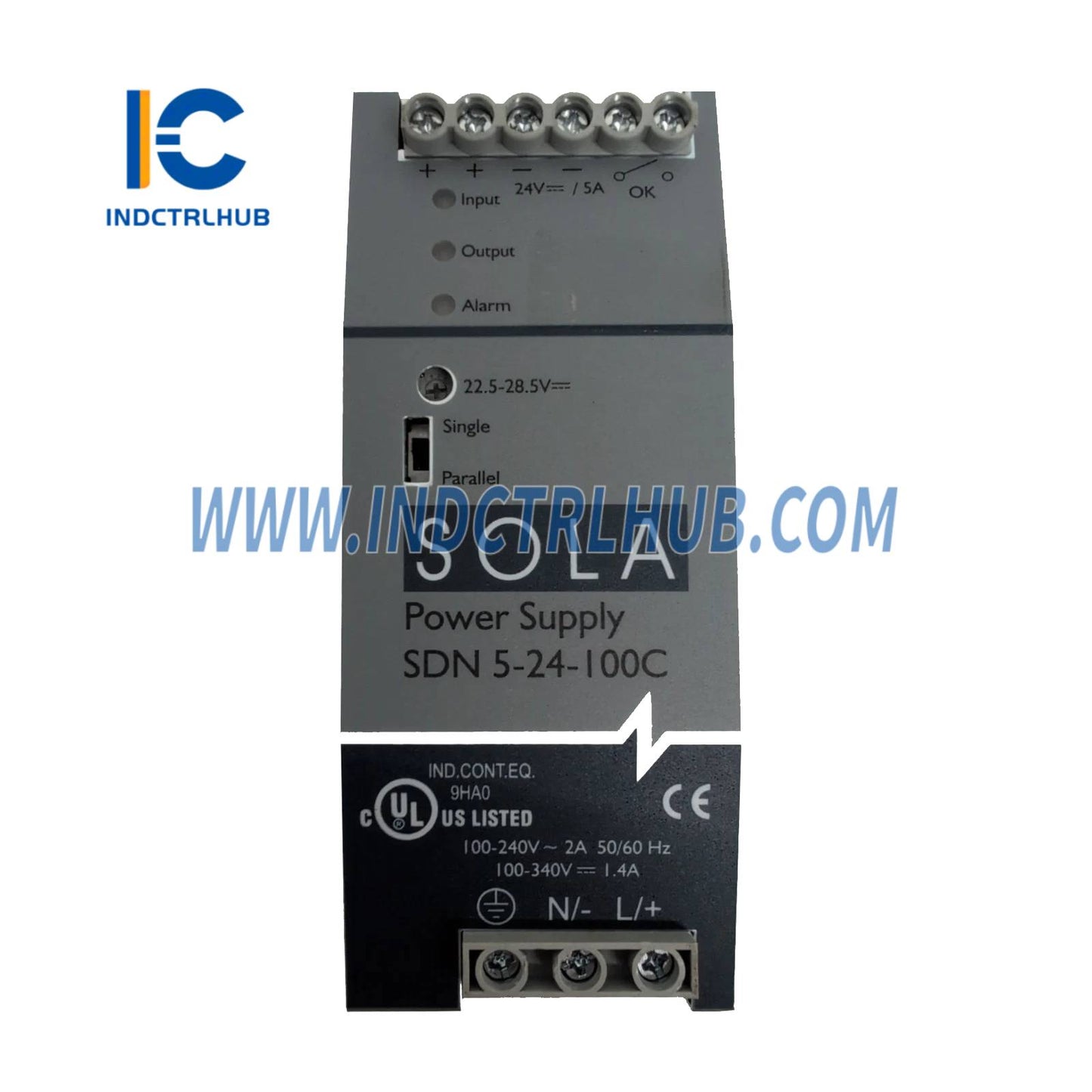 Emerson SDN5-24-100C Catu Daya Rel DIN Fase Tunggal