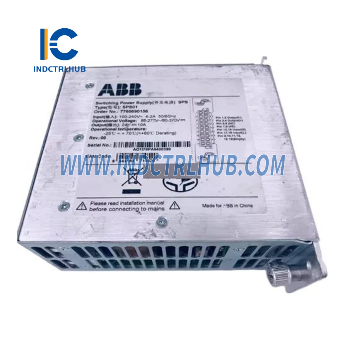 2VAA008278R001 | ספק כוח ABB SPS01, 24V, 10A