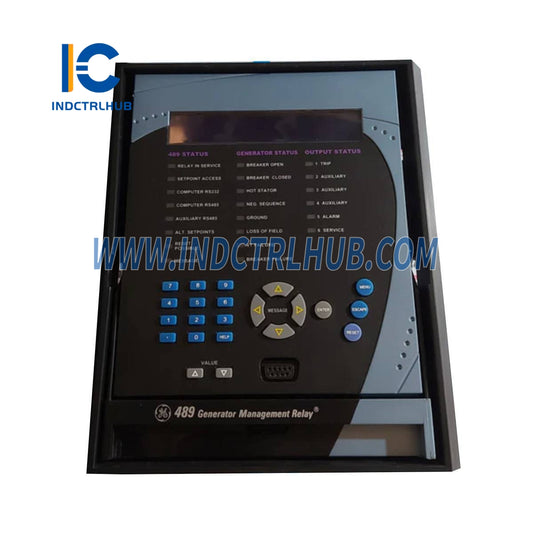 GE SR489-P5-LO-A20-E generátorkezelő relé