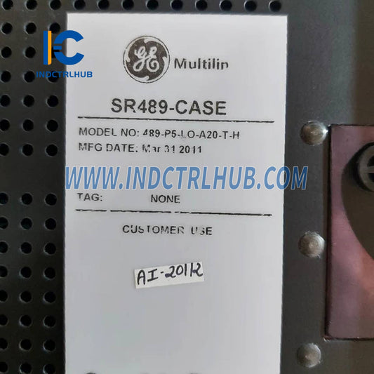 GE SR489-P5-LO-A20 generátorkezelő relé