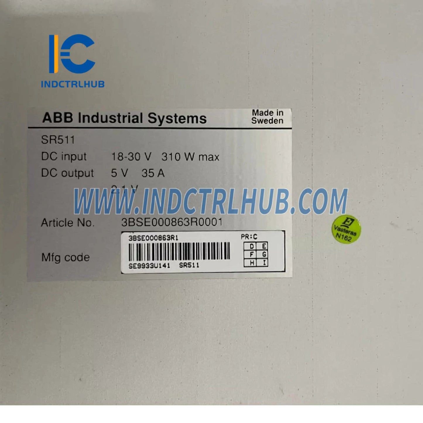 3BSE000863R1 | Регулятор ABB SR511 24V/5V