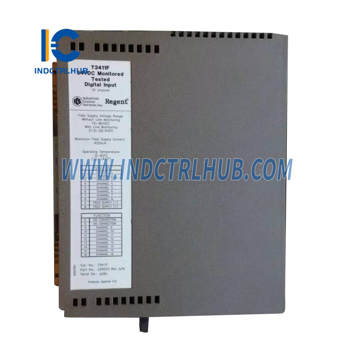 ICS Triplex T3411 Monitorovaný digitálny vstupný modul