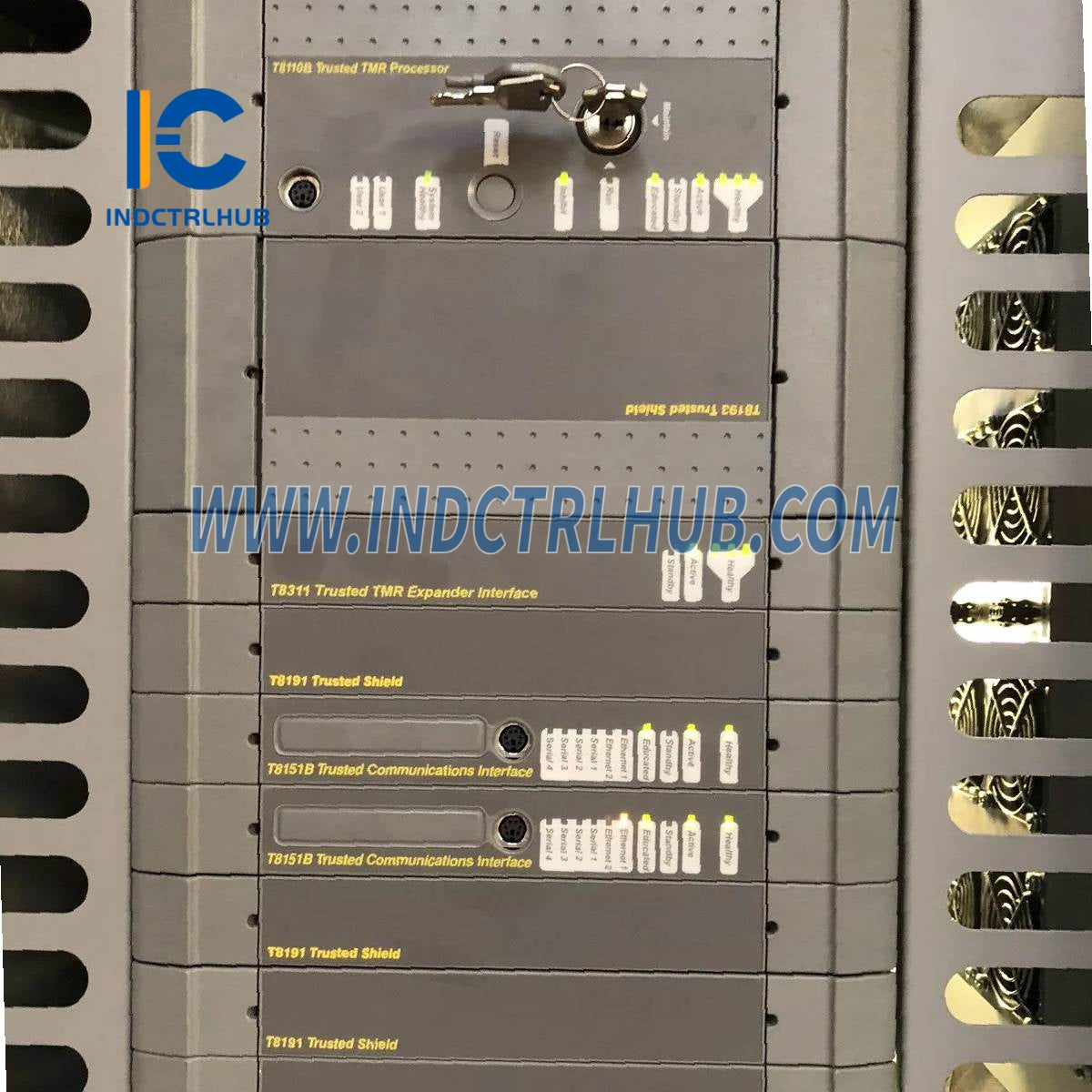 ICS Triplex T8110 dôveryhodný trojitý modulárny redundantný (TMR) procesor