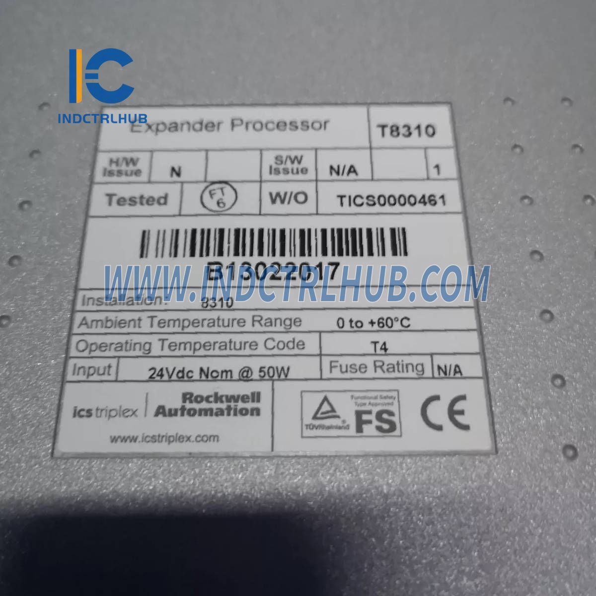 ICS Triplex T8310 Pouzdani TMR Proširivač Procesora