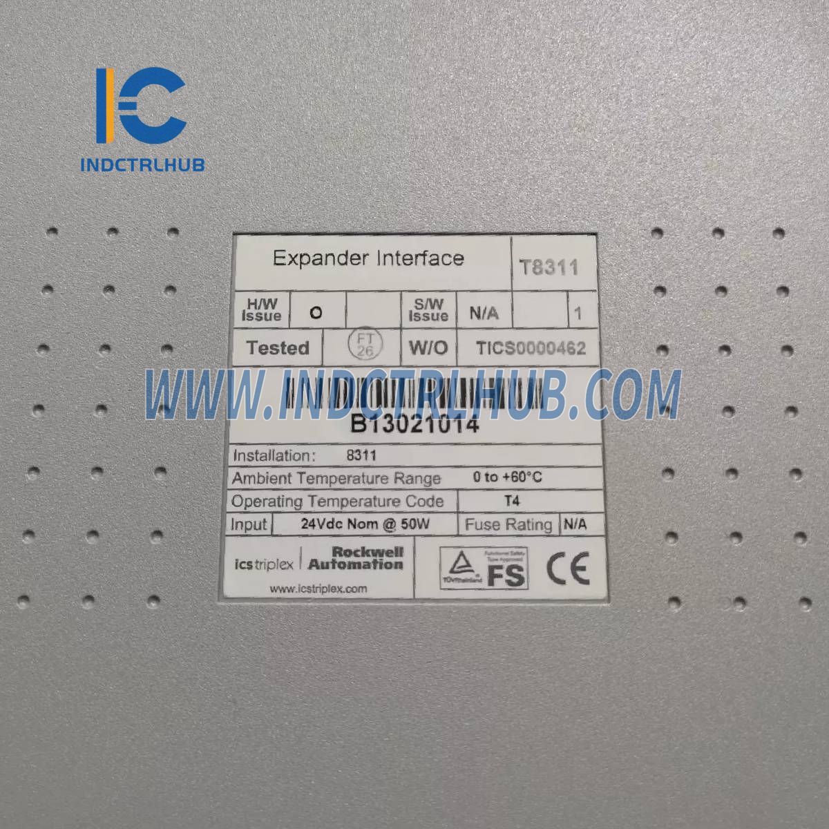 ICS Triplex T8311 Dôveryhodné TMR rozširujúce rozhranie