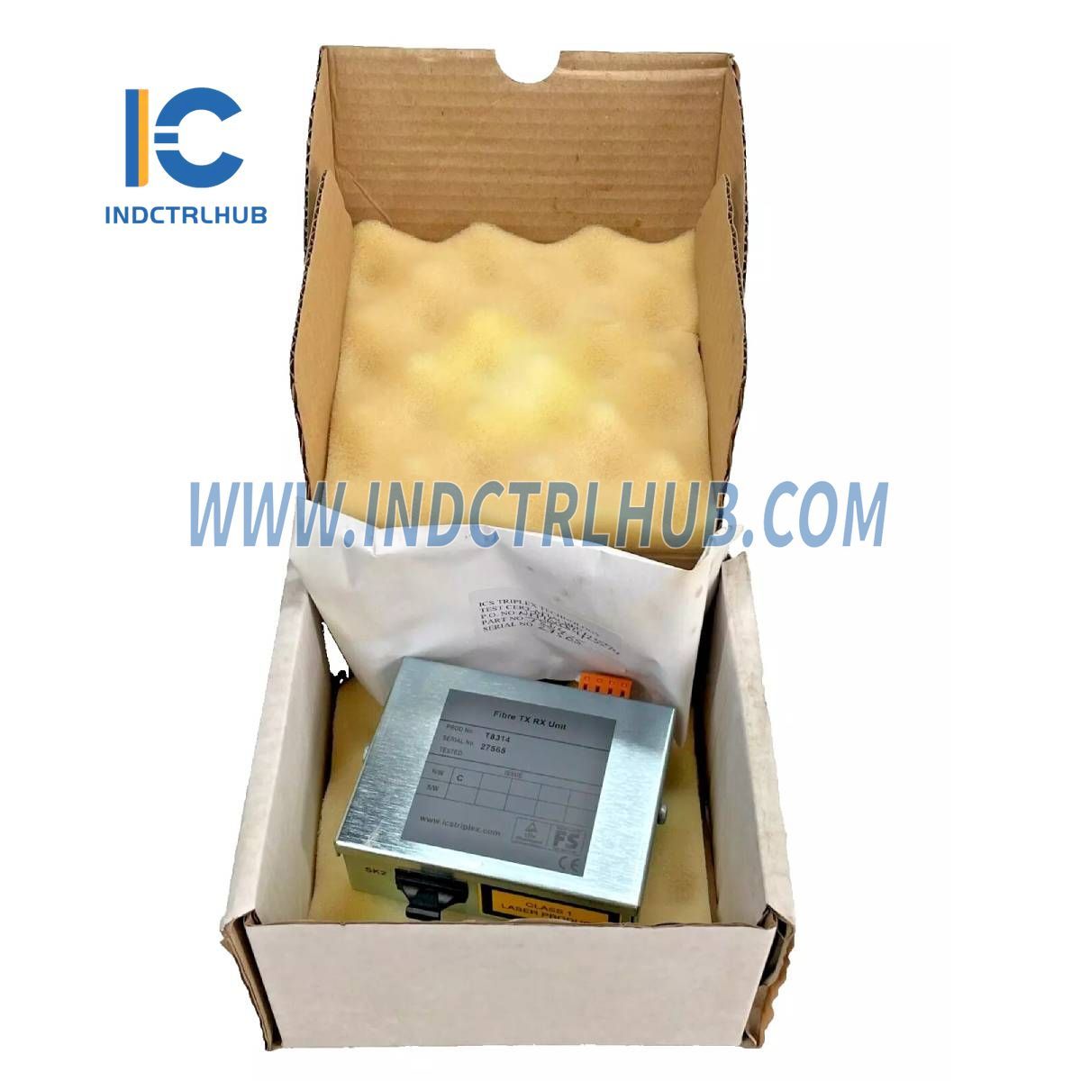 ICS Triplex T8314 יחידת TX/RX סיבים אמינה