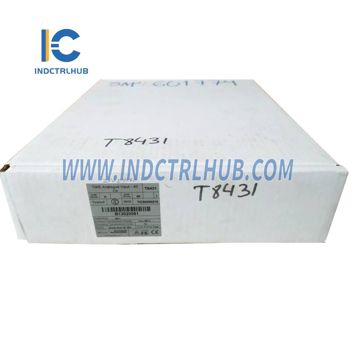 ICS Triplex T8431 dôveryhodný TMR analógový vstupný modul