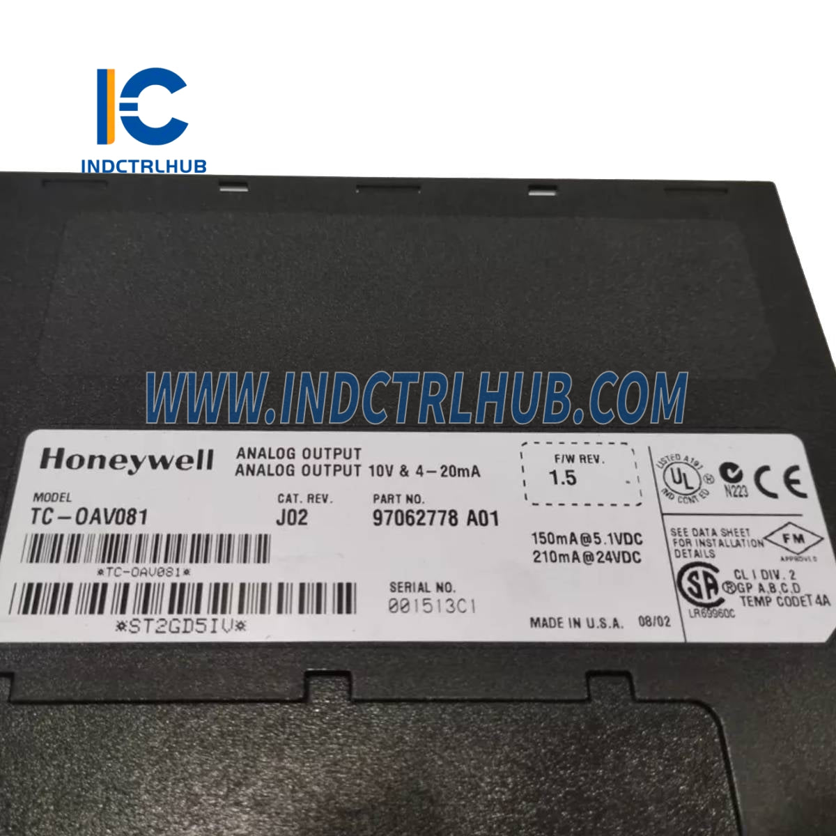 Honeywell TC-OAV081 modul s analógovým výstupom