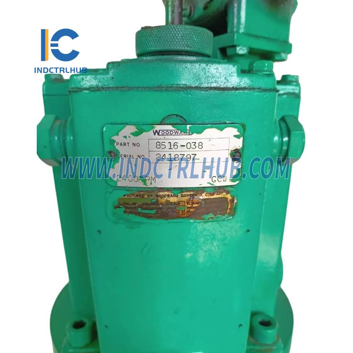 Woodward TG-13 8516-038 mechanicko-hydraulický regulátor rýchlosti s poklesom turbíny