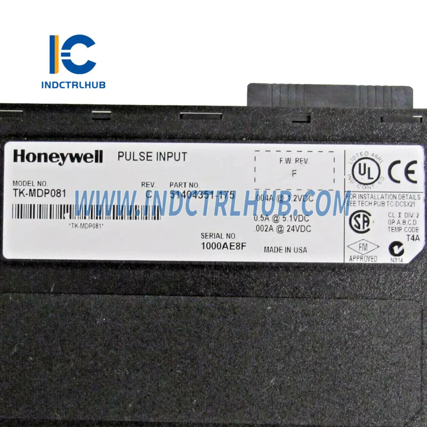 Honeywell TK-MDP081 Пульстік кіріс/шығыс модулі