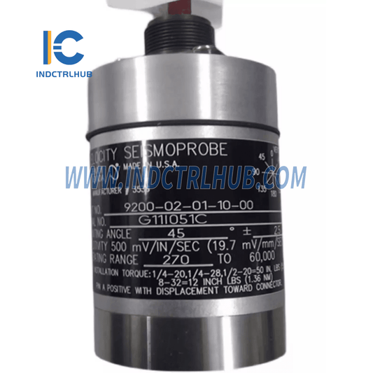 BENTLY NEVADA 9200-02-01-10-00 טרנסדוסר דו-חוטי 9200 סייסמופרוב טרנסדוסרים למהירות